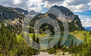 Mountain tour in the Allgau Alps