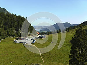 Mountain tour to mountain Aiplspitz in Bavaria, Germay