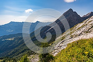 Mountain tour on the Watzmann