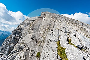 Mountain tour on the Watzmann