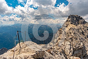 Mountain tour on the Watzmann