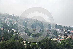 The Mountain town Nainital, Uttarakhand