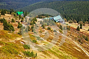 Mountain trail in Karkonosze