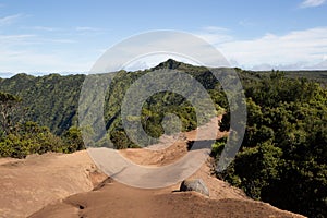 Mountain trail in Kauai