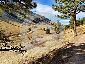Mountain Trail, Mt. Sanitas, Colorado photo