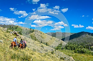 Mountain Trail Ride - Medicine Bow National Forest - Wyoming