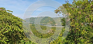 Mountain and Trees in Davao Occidental, Philippines photo