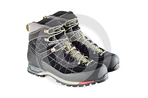 Mountain and trekking footwear.