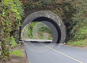 mountain tunnel cades cove east Tennessee Sevierville pigeon forge Gatlinburg smoker smoky mountains nature wildlife photo