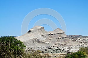 Mountain in Valle de la Luna Ischigualasto