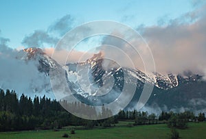 Vysoké Tatry - Belianské Tatry - vrcholy Ždiarska Vidla a Havran