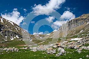 Mountain valley in Romania