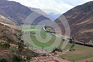 Urubamba Valley Peru. photo