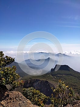 Mountain view beautiful beautifulview clearsky cloud nature beautifulsky gedemountain