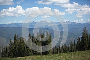 Mountain view at beaver creek Colorado