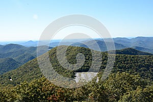 Mountain view from Brasstown Bald