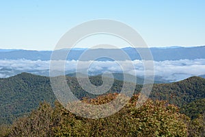 Mountain view from Brasstown Bald photo