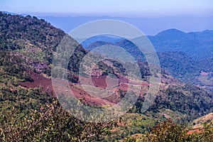 Mountain view at Doi Ang Khang photo