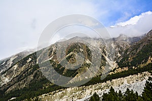 Mountain view from Fairy Meadows grassland