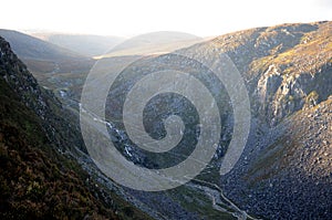 Mountain View of Glenveagh National Park in Ireland