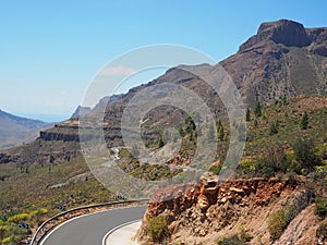 Mountain view in Gran Canaria