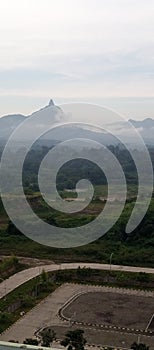 mountain view in indonesia