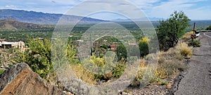 Mountain view outside if Tuscon Arizona