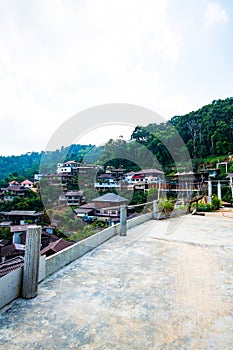 Mountain view at Pha Hi village