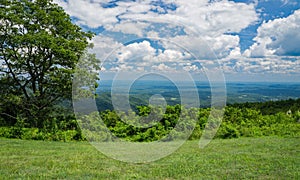 Mountain View of the Piedmont Valley