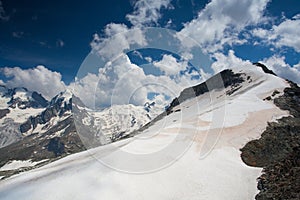 Mountain view from Piz Corvatsch photo