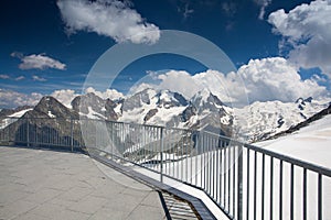 Mountain view from Piz Corvatsch photo