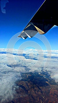 Mountain View from Plane
