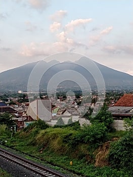 mountain view seen from afar