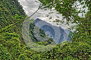 Mountain view in Taroko Gorge National Park, Taiwan