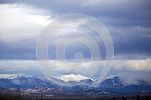 Mountain Views, Yukon Territories, Canada