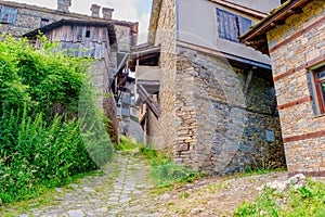 Mountain village of Kovachevitsa, Old traditional Bulgarian house