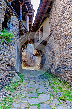 Mountain village of Kovachevitsa, Old traditional Bulgarian house