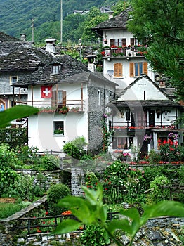 Mountain village Lavertezzo