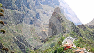 Mountain Village Maska in Tenerife, Canary Islands, Spain.