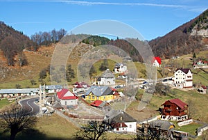 Mountain village resort