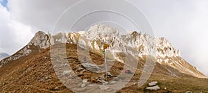 Mountain walking. Passo Colombe e Passo del Sole.