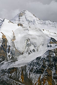 Mountain wall in Tajikistan