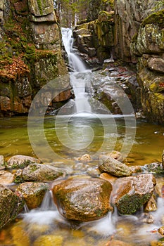 Mountain waterfall