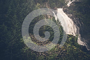 Mountain Waterfall Place