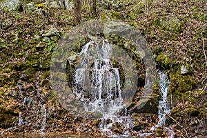 Mountain Waterfalls in Goshen Pass