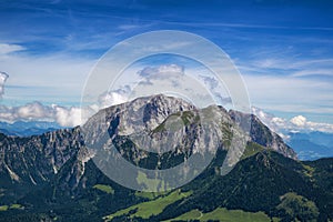 The Mountain Watzmann at the Berchtesgadener Land