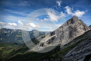 The Mountain Watzmann at the Berchtesgadener Land