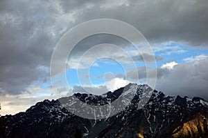 Mountain weather in alaska