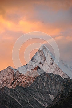 Mountain Xianuoduoji at Dawn