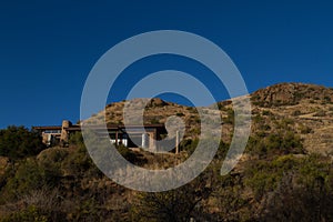 Mountain Zebra National Park, South Africa: back of the camp showing a rock chalet